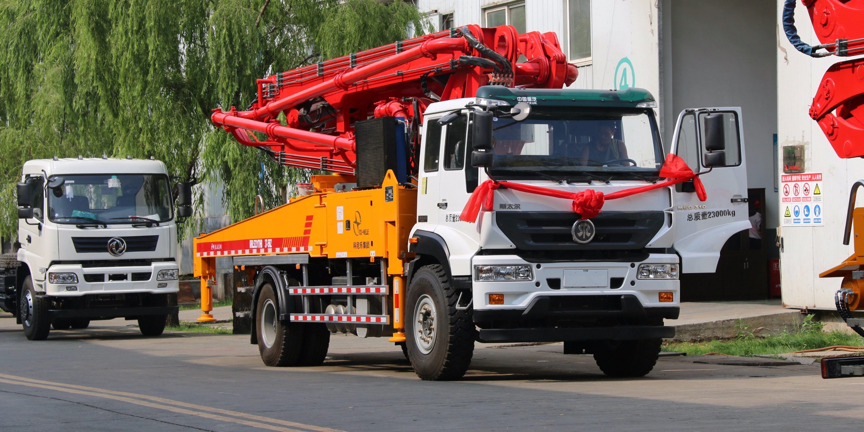 倡導(dǎo)節(jié)能環(huán)保，小型泵車先行